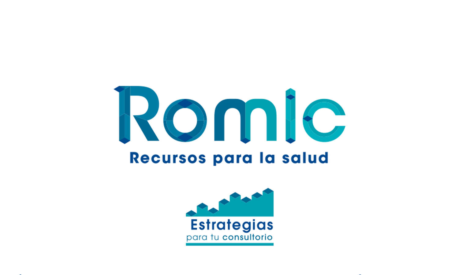 Logo de Romic y Submarca Estrategias para tu consultorio